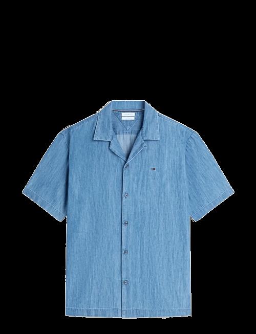 Tommy Hilfiger | Denim Camp Collar Shirt | L