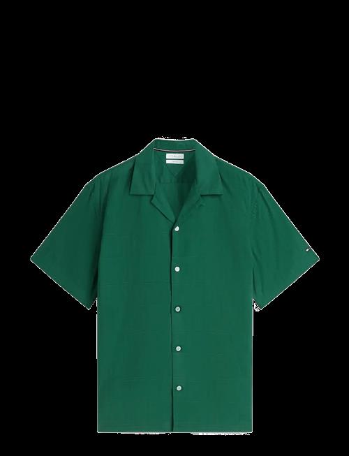 Tommy Hilfiger | Open Structure Windowpane Shirt | XS