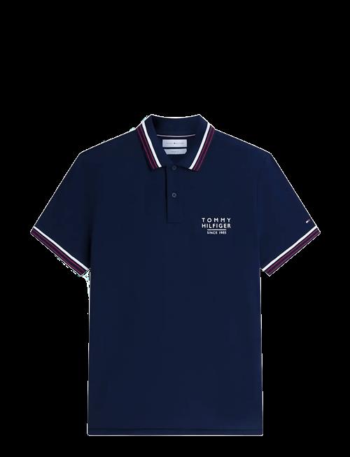 Tommy Hilfiger | Rwb Collar/Cuff Detail Reg Polo | S