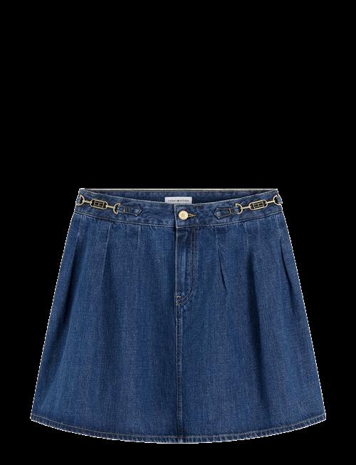 Tommy Hilfiger | Pleated Skirt Cam Mid Rw | L