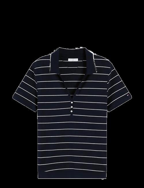 Tommy Hilfiger | Lyocell Pq Henley Ss Polo | L