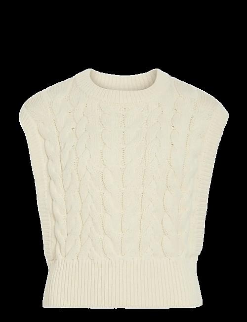 ROUGE EDIT | Roucalia O-Neck Knitted Vest | M