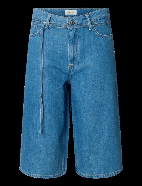 Selected | Slftenna Mw Bermuda Denim Shorts | 36