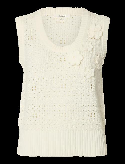 Selected | Slfkarla Sl Knit U-Neck Top | S