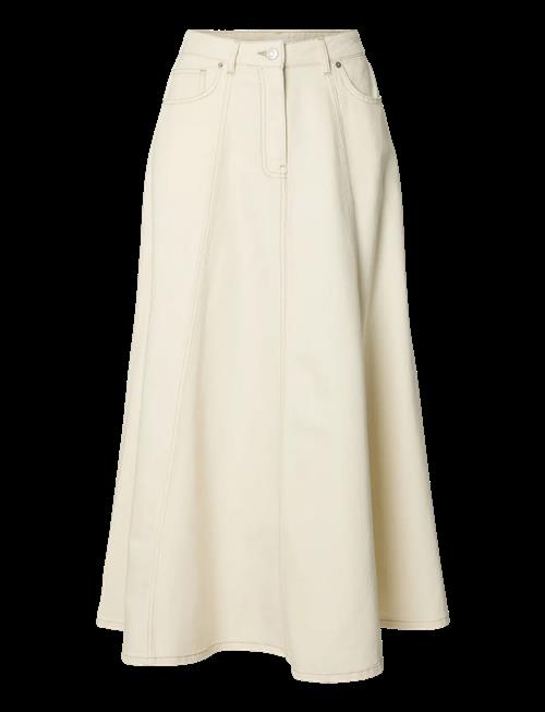 Selected | Slftenna Hw Long Denim Skirt | 34