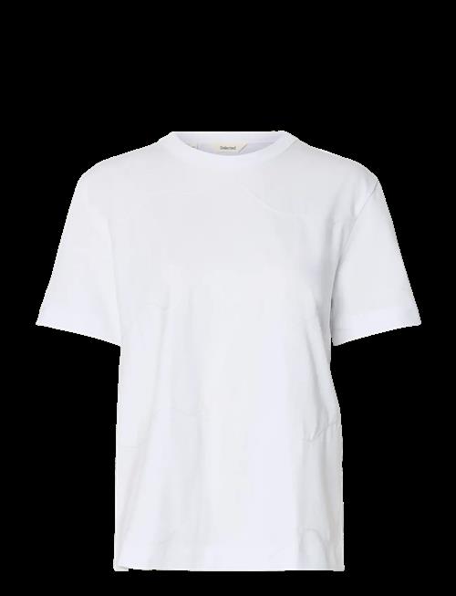 Selected | Slfmila Ss Embroidery Tee | M