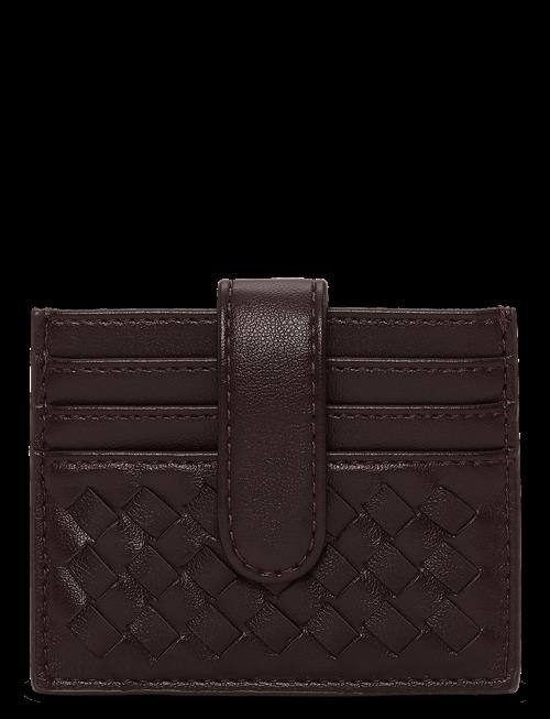 SUI AVA | Woven Card Wallet | ONE SIZE