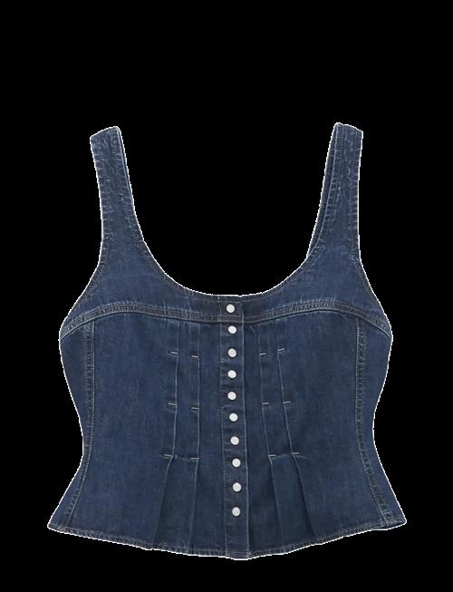 Wrangler | Pleated Corset Top | XS x 00