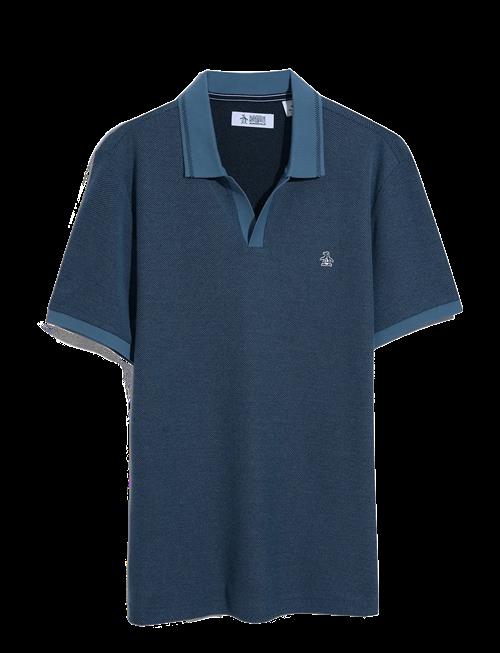 Original Penguin | Cttn Jqrd Honeycomb Polo Top | S