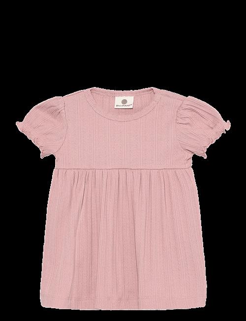 En Fant | Body Dress Ss Pointelle | 86