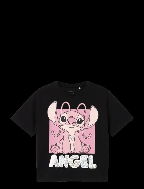 name it | Nkfnyri Stitch Ss Nreg Top Box Lnoos Wdi | 134-140