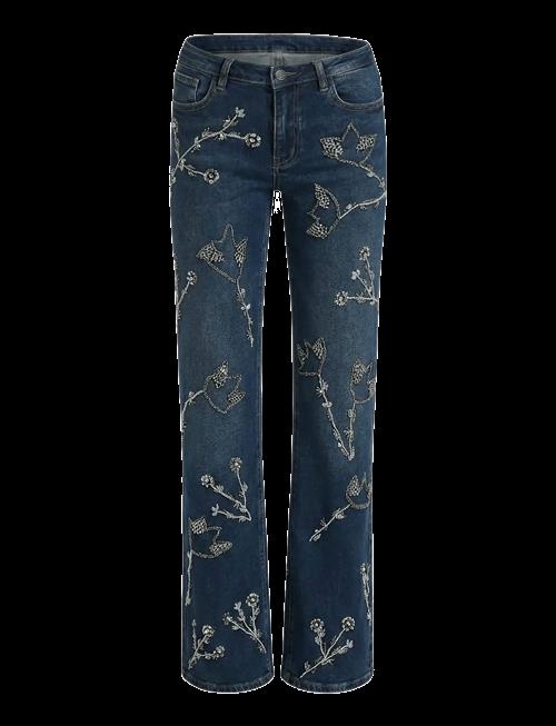 OW Collection | Nova Embellished Denim Jeans | M