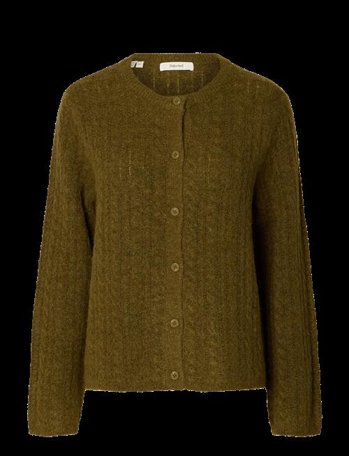Selected | Slwlulu New Ls Knit Cable Cardigan Noos | XS