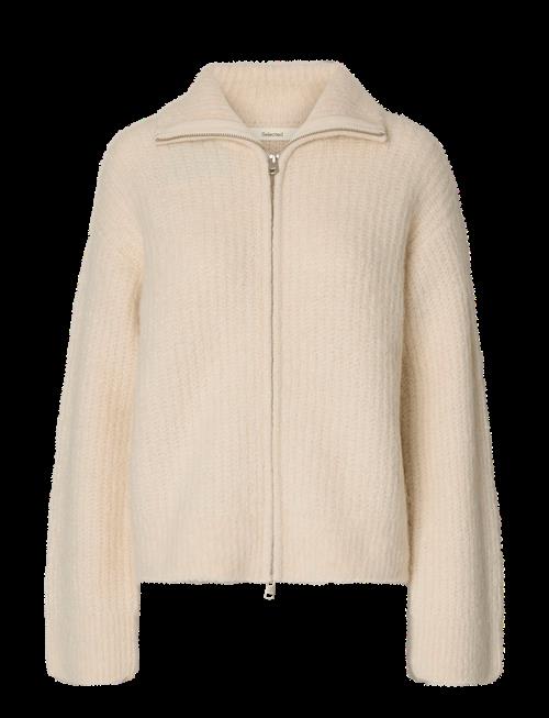 Selected | Slwgabriella Ls Knit Zip Cardigan Noos | XL