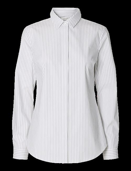 Selected | Slwromie Ls Striped Fitted Shirt Noos | 40