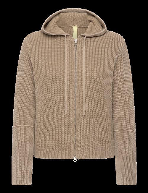 Brixtol Textiles | Irene Zip Hoodie Khaki | S