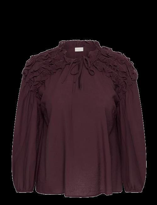 Kaffe Curve | Kcnicola Ruffle Shirt | 54