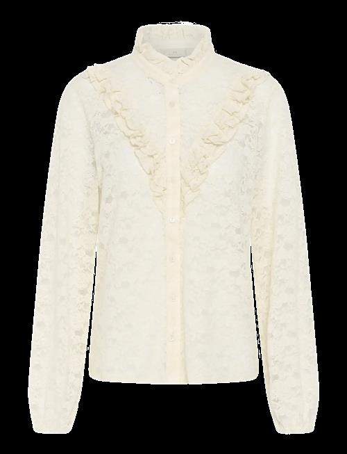 Kaffe | Kagigi Flounce Lace Shirt | M