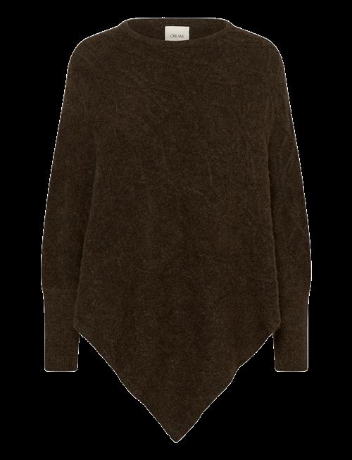 Cream | Crelsie Knit Poncho | ONE SIZE