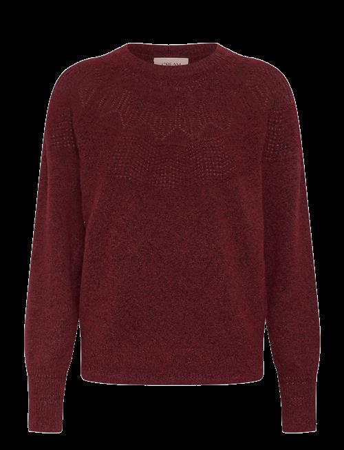 Cream | Crjunah Pointelle Pullover | L