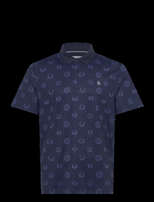 Original Penguin Golf | Victory Crest Jacquard Polo | S