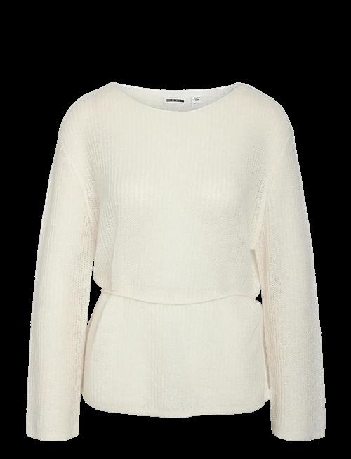NOISY MAY | Nmesme L/S O-Neck Tie Knit Fwd | XS