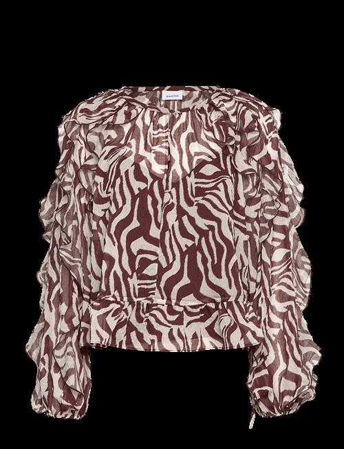 Dante6 | Dante6-Zaliyah Boho Chiffon Printed Top | 42