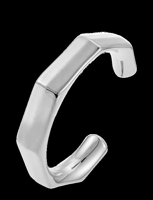 By Jolima | Edgy C Shape Bangle | ONE SIZE 6 cm
