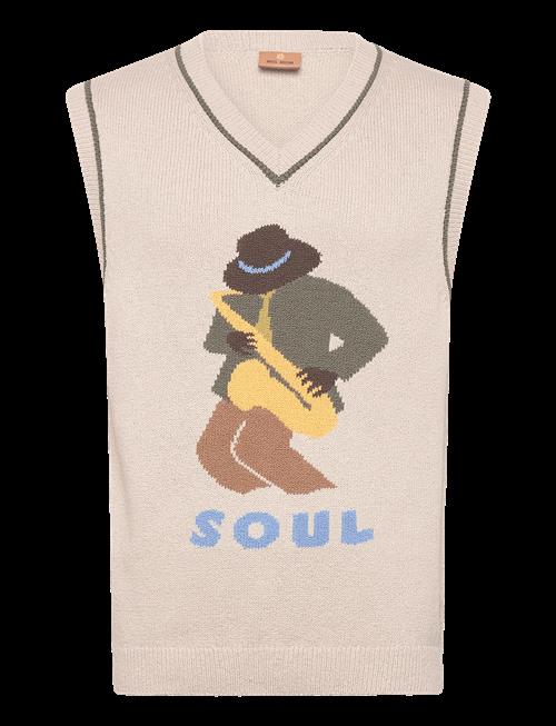 Mos Mosh Gallery | Mmgjazz Intarsia Knit Vest | M