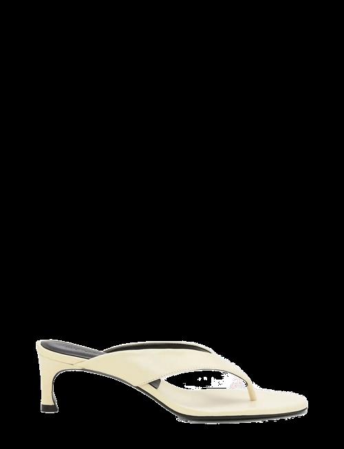 ROTATE | Kitten Heel Leather Mule | 39