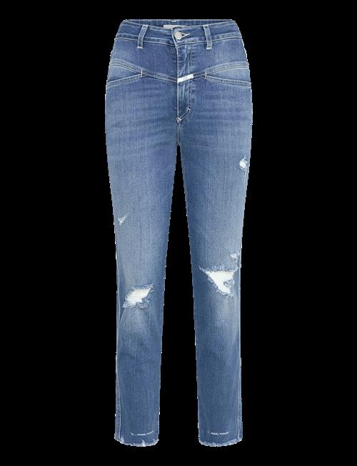 Closed | Women Pedal Pusher Jeans Mid Blue | 34