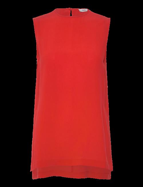 Closed | Slit Top Shirts & Blouses Fiery Red | XS