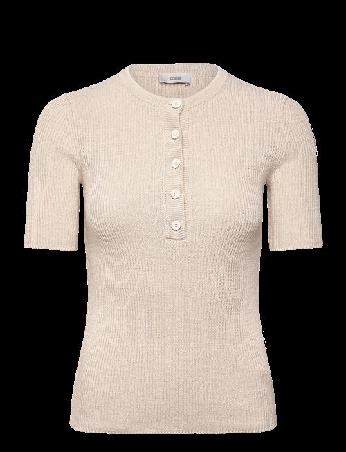 Closed | Women Henley Short Sleeve Knits White | L