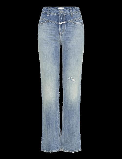 Closed | Style Name Straight-X Jeans Mid Blue | 26