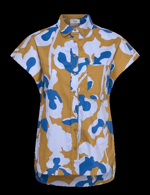 Closed | Short Sleeve Shirts & Blouses Oceanic Blue | XS