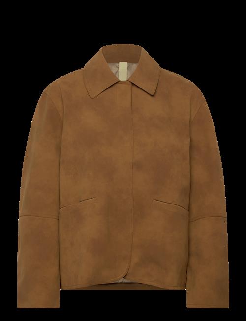 Brixtol Textiles | Kai Faux Suede Tan | XS