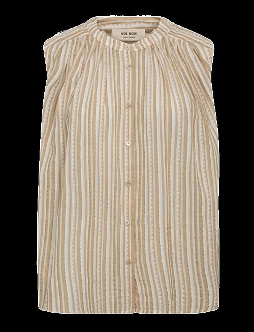 MOS MOSH | Mmamelia Stripe Sl Blouse | XS