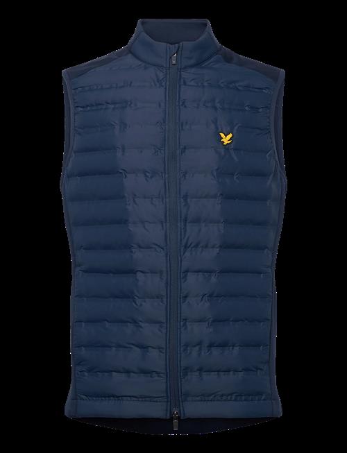 Lyle & Scott Sport | Hybrid Quilted Full Zip Golf Gilet | L