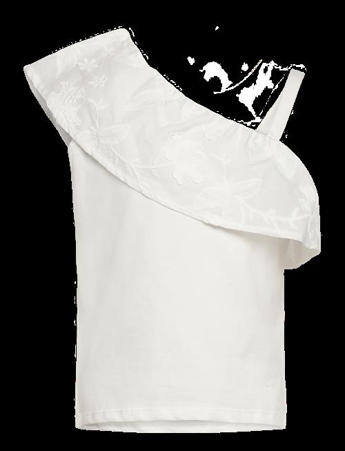 Mango | Asymmetric Embroidered T-Shirt | 116