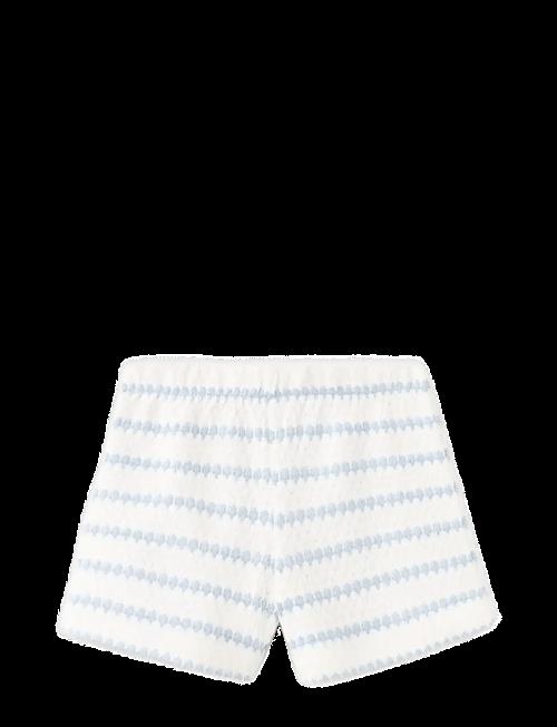 Mango | Striped Crochet Shorts | 116