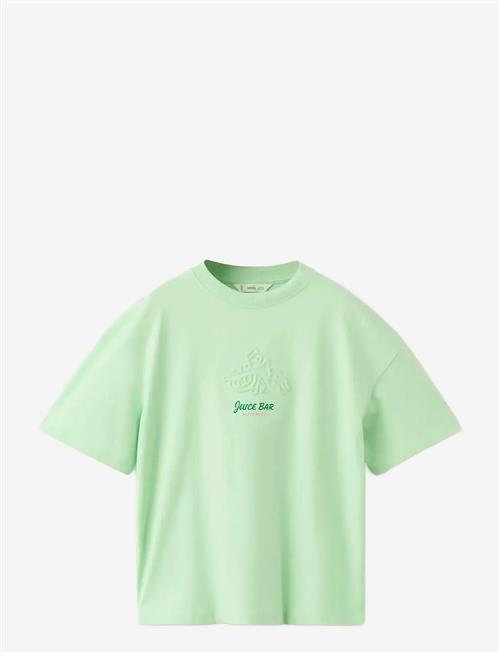 Mango | Printed Cotton-Blend T-Shirt | 128