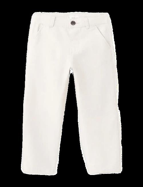 Mango | Straight Linen-Blend Trousers | 86