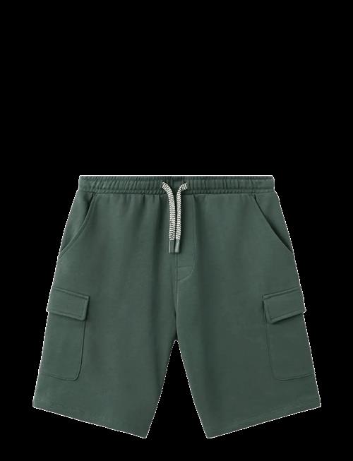 Mango | Drawstring Cargo Bermuda Shorts | 128