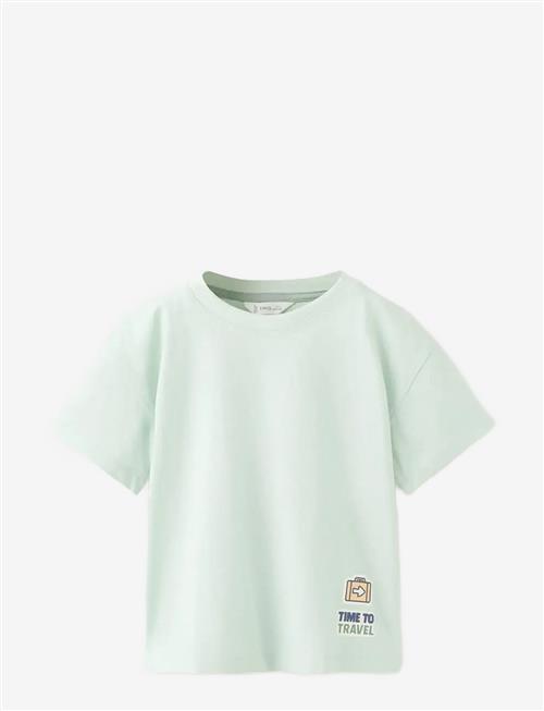 Mango | Printed Cotton-Blend T-Shirt | 104