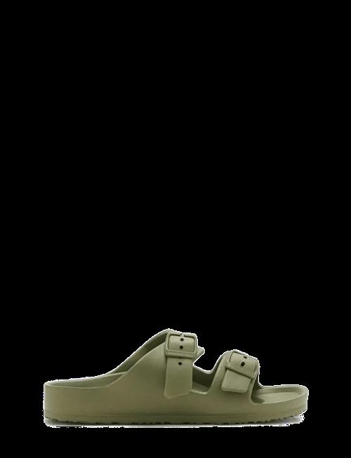 Mango | Rubberised Buckle Sandals | 32