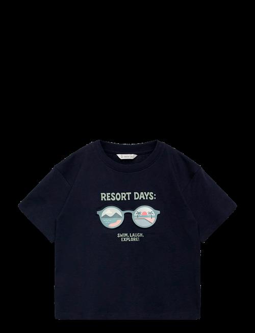 Mango | Printed Cotton-Blend T-Shirt | 92