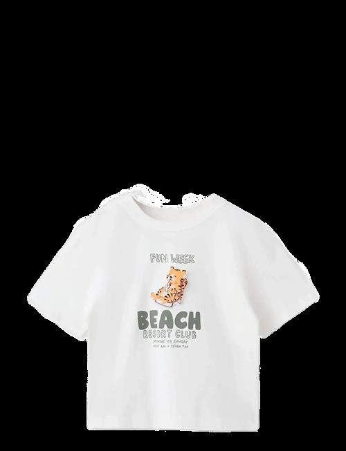 Mango | Printed Cotton-Blend T-Shirt | 104