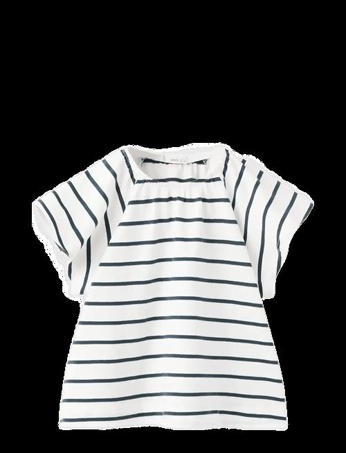 Mango | Striped Cotton T-Shirt | 116