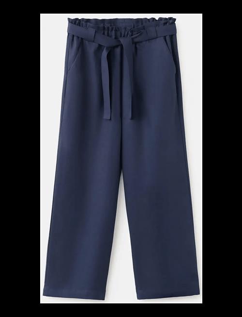Mango | Lyocell Tie-Waist Trousers | 128