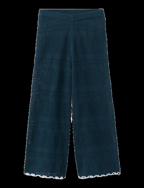 Mango | Contrast Crochet Trousers | 140